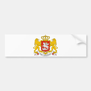 Georgisch officieel symbool voor wapenheraldry bumpersticker