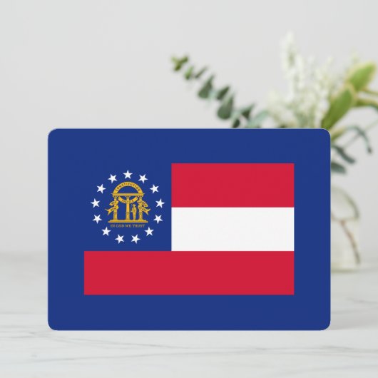 Georgisch vlaggenstaatontwerp (Staand voorkant)