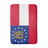 Georgisch vlaggenstaatontwerp badmat (Voorkant Verticaal)