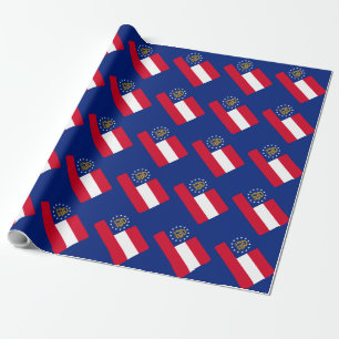 Georgisch vlaggenstaatontwerp cadeaupapier