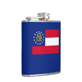 Georgisch vlaggenstaatontwerp heupfles (Rechts)