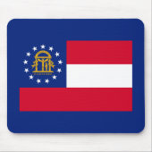 Georgisch vlaggenstaatontwerp muismat (Voorkant)