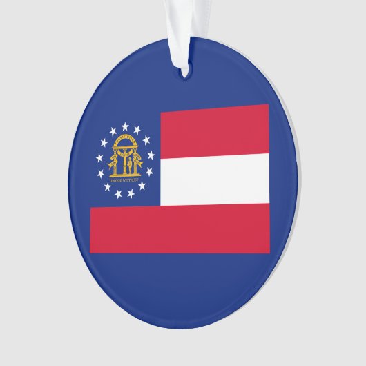 Georgisch vlaggenstaatontwerp ornament (voorkant)
