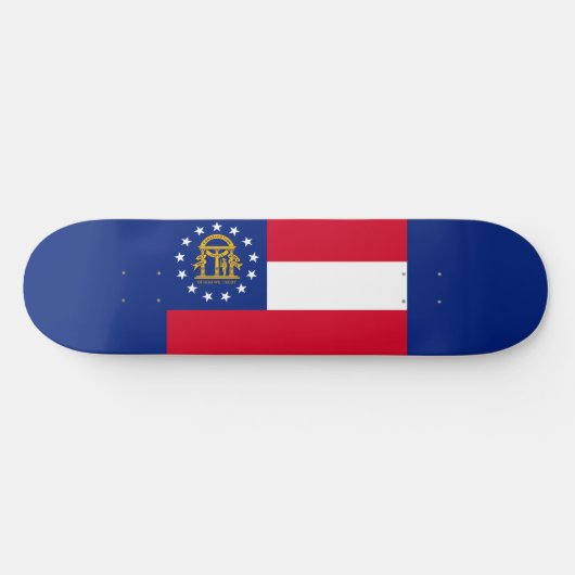 Georgisch vlaggenstaatontwerp skateboard (Horizontaal)