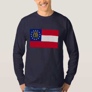 Georgisch vlaggenstaatontwerp t-shirt