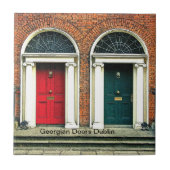 Georgische deuren Tile Tegeltje (Voorkant)