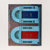 Georgische Dublinse deuren Ierland. Legpuzzel (Verticaal)