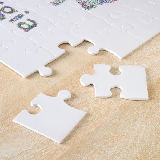 Georgische kaart legpuzzel (Zijkant)