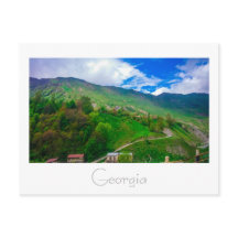 Georgische Kaukasus bergen Landscape Natuur