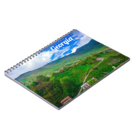 Georgische Kaukasus bergen Landscape Natuur Notitieboek