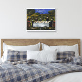 Georgische schilder Niko Pirosmani Canvas Afdruk (Insitu (Slaapkamer))