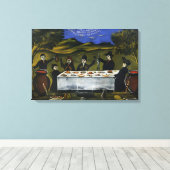 Georgische schilder Niko Pirosmani Canvas Afdruk (Insitu (Houten vloer))