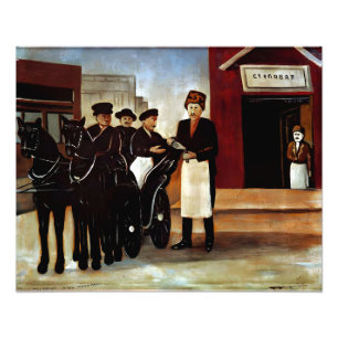 Georgische schilder Niko Pirosmani Foto Afdruk