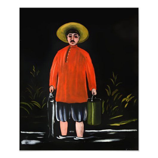 Georgische schilder Niko Pirosmani Foto Afdruk (Voorkant)