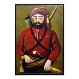 Georgische schilder Niko Pirosmani Foto Afdruk