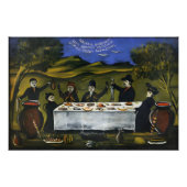 Georgische schilder Niko Pirosmani Foto Afdruk (Voorkant)