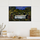 Georgische schilder Niko Pirosmani Poster (Keuken)