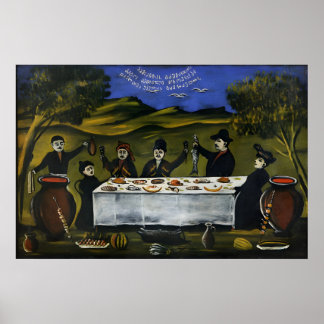Georgische schilder Niko Pirosmani Poster