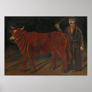 Georgische schilder Niko Pirosmani Poster