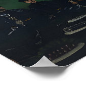 Georgische schilder Niko Pirosmani Poster (Hoek)