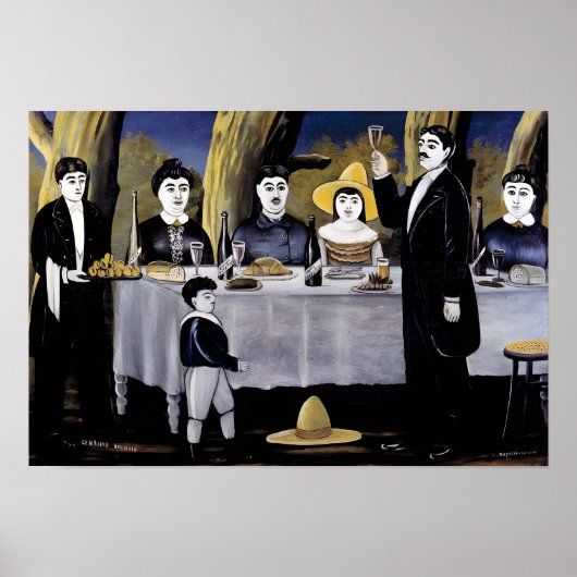 Georgische schilder Niko Pirosmani Poster (Voorkant)