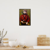 Georgische schilder Niko Pirosmani Poster (Keuken)
