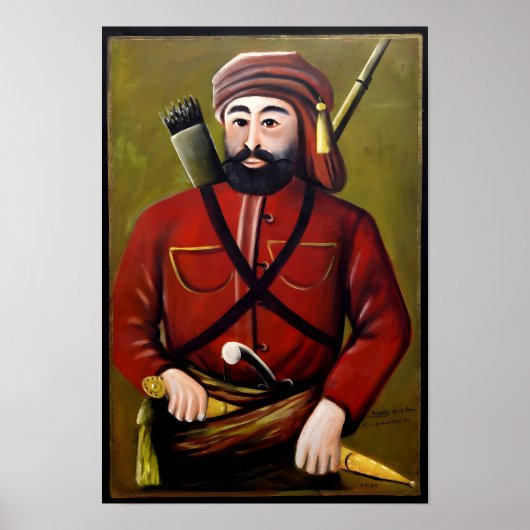 Georgische schilder Niko Pirosmani Poster (Voorkant)