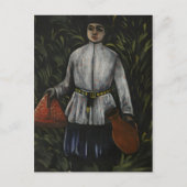 Georgische schilder Niko Pirosmani schilderijen Briefkaart (Voorkant)