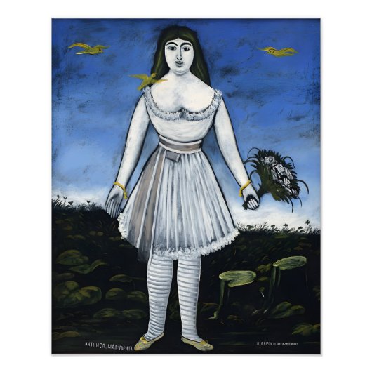 Georgische schilder Niko Pirosmani schilderijen Foto Afdruk (Voorkant)