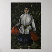 Georgische schilder Niko Pirosmani schilderijen Poster (Voorkant)