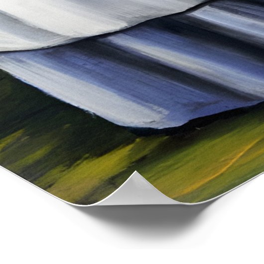 Georgische schilder Niko Pirosmani schilderijen Poster (Hoek)