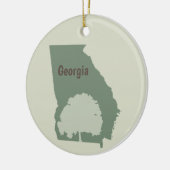 Georgische staatslijn keramisch ornament (Links)