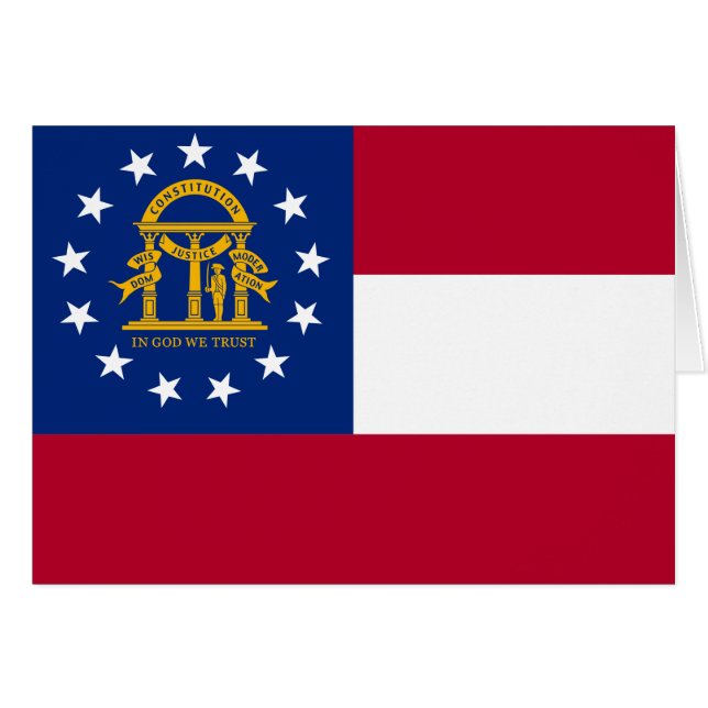 Georgische staatsvlag (Voorkant Horizontaal)