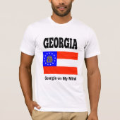 Georgische staatsvlag en motto t-shirt (Voorkant)