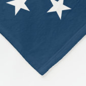 Georgische staatsvlag fleece deken (Hoek)