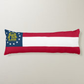 Georgische staatsvlag lichaamskussen (Voorkant)