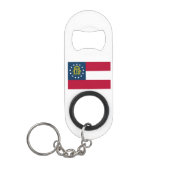 Georgische staatsvlag mini flessenopener (Voorkant)