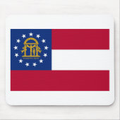 Georgische staatsvlag muismat (Voorkant)