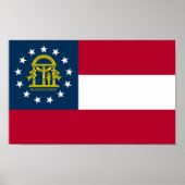 Georgische staatsvlag poster (Voorkant)