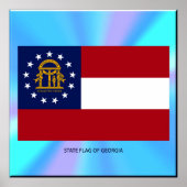 Georgische staatsvlag poster (Voorkant)