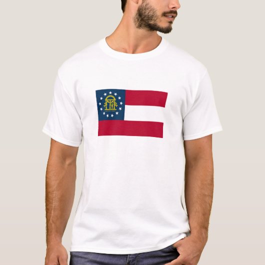 Georgische staatsvlag t-shirt (Voorkant)