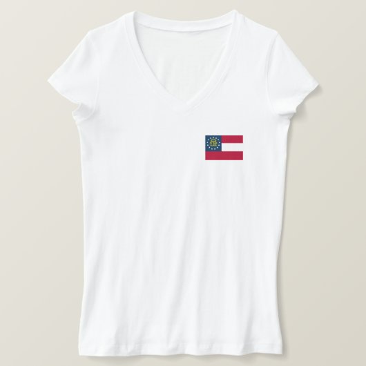 Georgische staatsvlag t-shirt (Design voorkant)