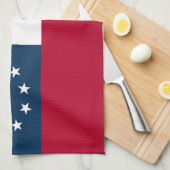 Georgische staatsvlag theedoek (Quarter Fold)