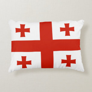 Georgische vlag accent kussen