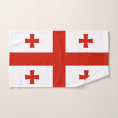 Georgische vlag bad handdoek (Handdoek)