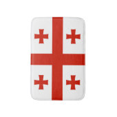 Georgische vlag badmat (Voorkant Verticaal)