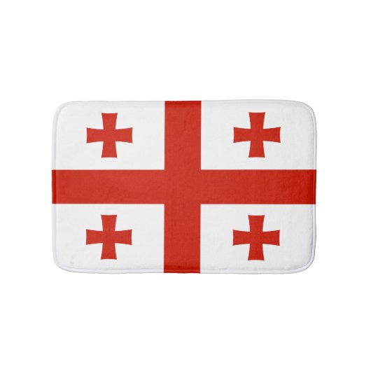Georgische vlag badmat (Voorkant)
