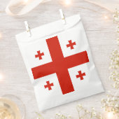 Georgische vlag bedankzakje (Geknipt)