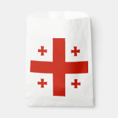 Georgische vlag bedankzakje (Voorkant)