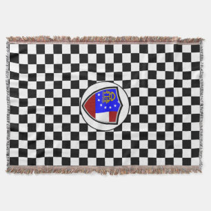 Georgische vlag deken